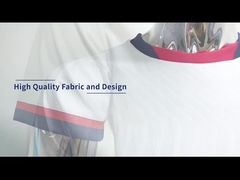 Niestandardowe wysokiej jakości odzież sportowa Stroje piłkarskie Kanada Oddychająca szybkoschnąca 100% poliester Uniform treningowy